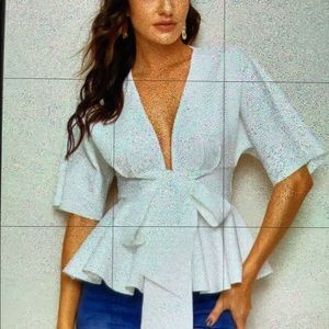SHEIN NEW WHITE TOP SIZE M